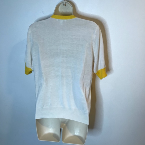 New York & Company Retro Style Sweater Cardigan L - Picture 4 of 8